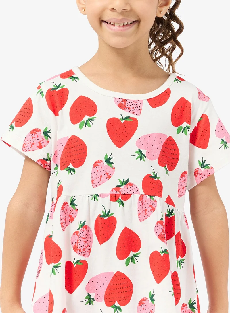 Pinata  Heart Print Summer Dress for Women | Best Price UAE